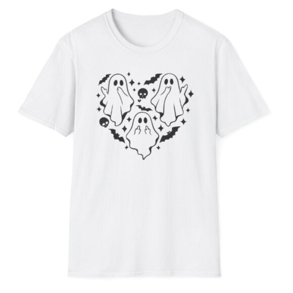 "Savage Ghost" Graphic T-Shirt - Picture 1 of 1
